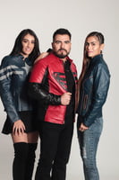 Chamarra supermán roja